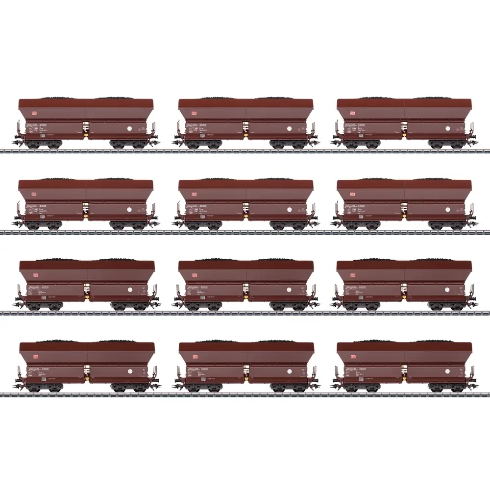 Set de 12 wagons à déchargement automatique Falns 182 - Märklin 46670 - HO 1/87 - 3R