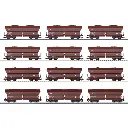 Set de 12 wagons à déchargement automatique Falns 182 - Märklin 46670 - HO 1/87 - 3R