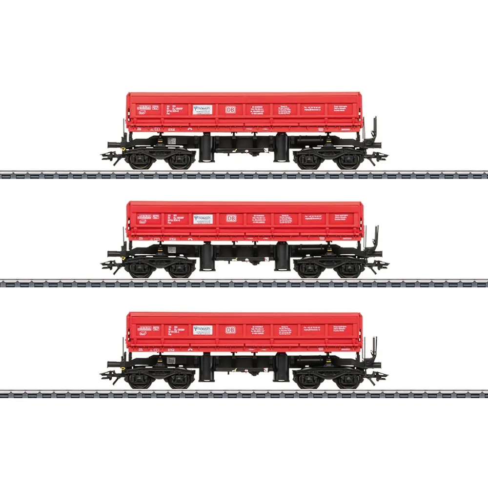 Set de wagons à benne basculante Fas - Märklin 48458 - HO 1/87 - DB - EP VI - 3R