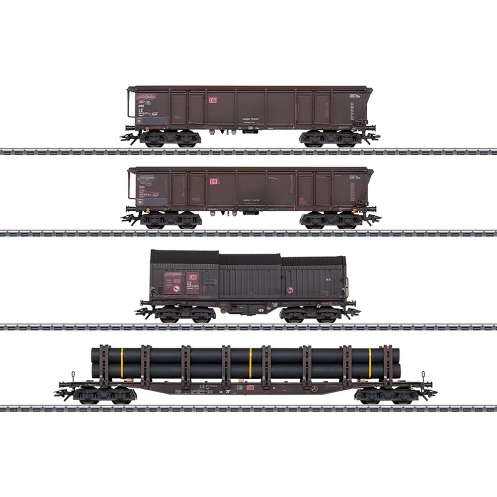 Coffret de wagons marchandises - Marklin 46915 - HO 1/87 - Ep.V - 3R - DB AG