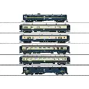 Coffret de 6 voitures Pullmann "Edelweiss" - Märklin 58000 - Echelle I 1/32 - CIWL - Ep. II