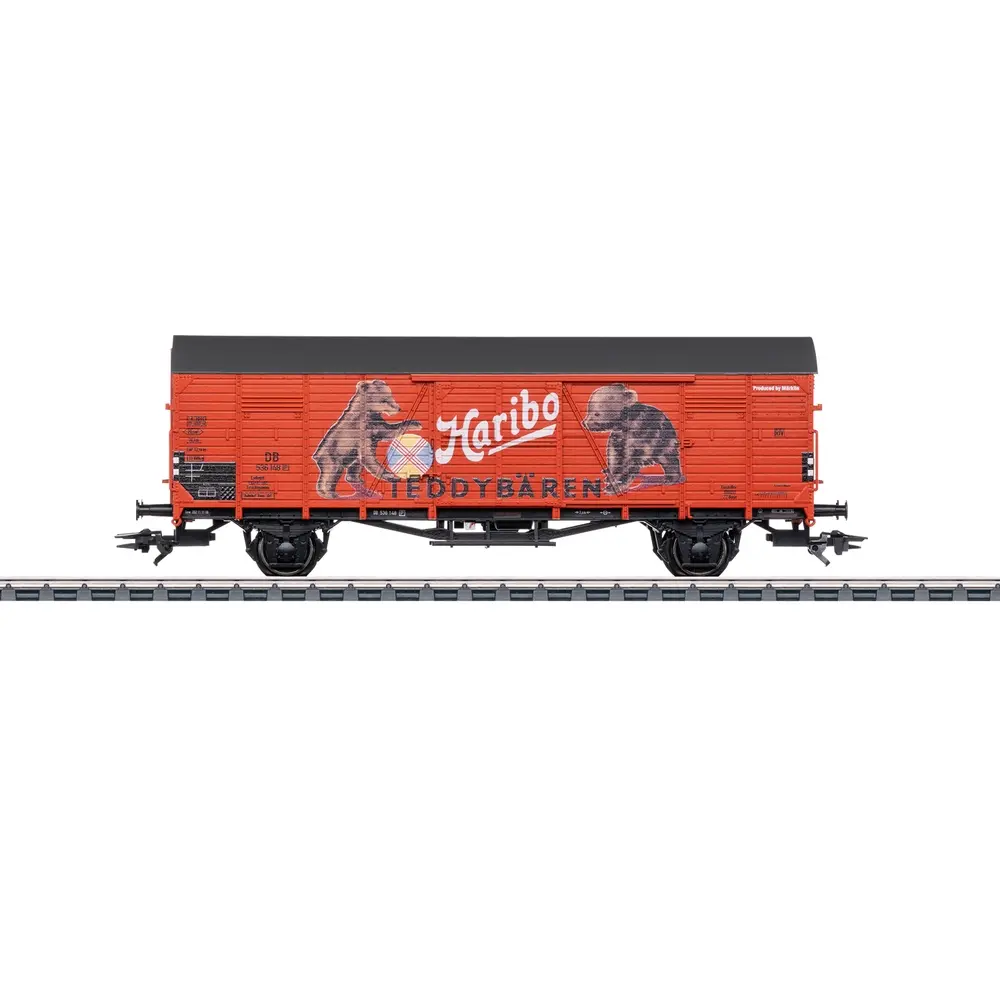 Wagon couvert de marchandises Gl 22 Haribo - Märklin 46384 - HO 1/87 - Ep III - 3R