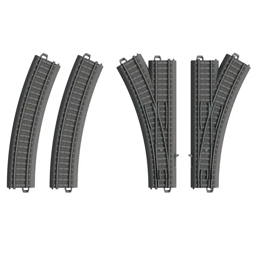 Set rails & aiguillages - Märklin my world 23401 - HO 1/87