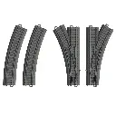 Set rails & aiguillages - Märklin my world 23401 - HO 1/87