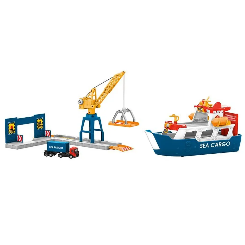 Coffret Cargo et grue portuaire avec camion MARKLIN MY WORLD 72223 - HO 1/87