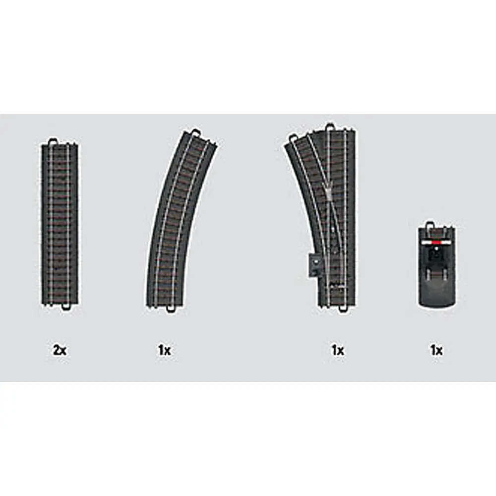 Coffret de voie complémentaire C1
