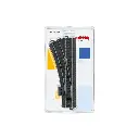 Aiguillage gauche Pour Voie C - MARKLIN START UP - 20611 - R2 437.5mm - 188.3mm - 24.3° - 3R - Code 83