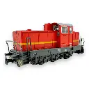Locotracteur diesel Henschel DHG 700 rouge DCC MARKLIN START UP 36700 - HO 1/87