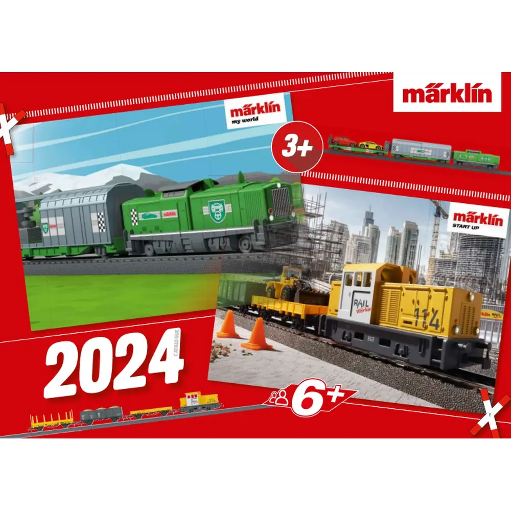 Catalogue 2024 - MARKLIN My world - Start up 395983 - 96 pages - Français