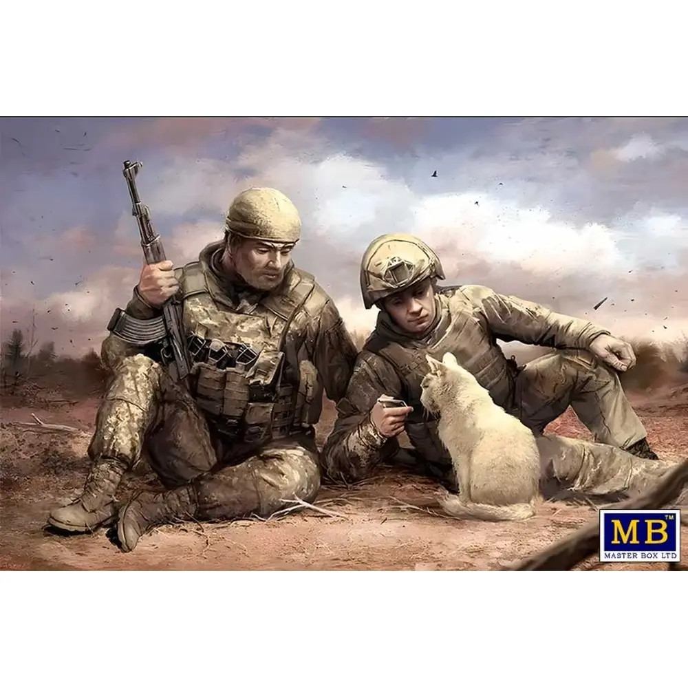 Lot de 2 Soldats Russo-Ukrainien - Master Box 35230 Ltd - 1/35