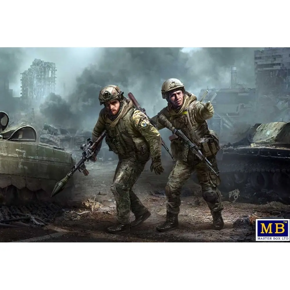 Défense de Marioupol Mars 2022 - Master Box Ltd 35224 - 1/35