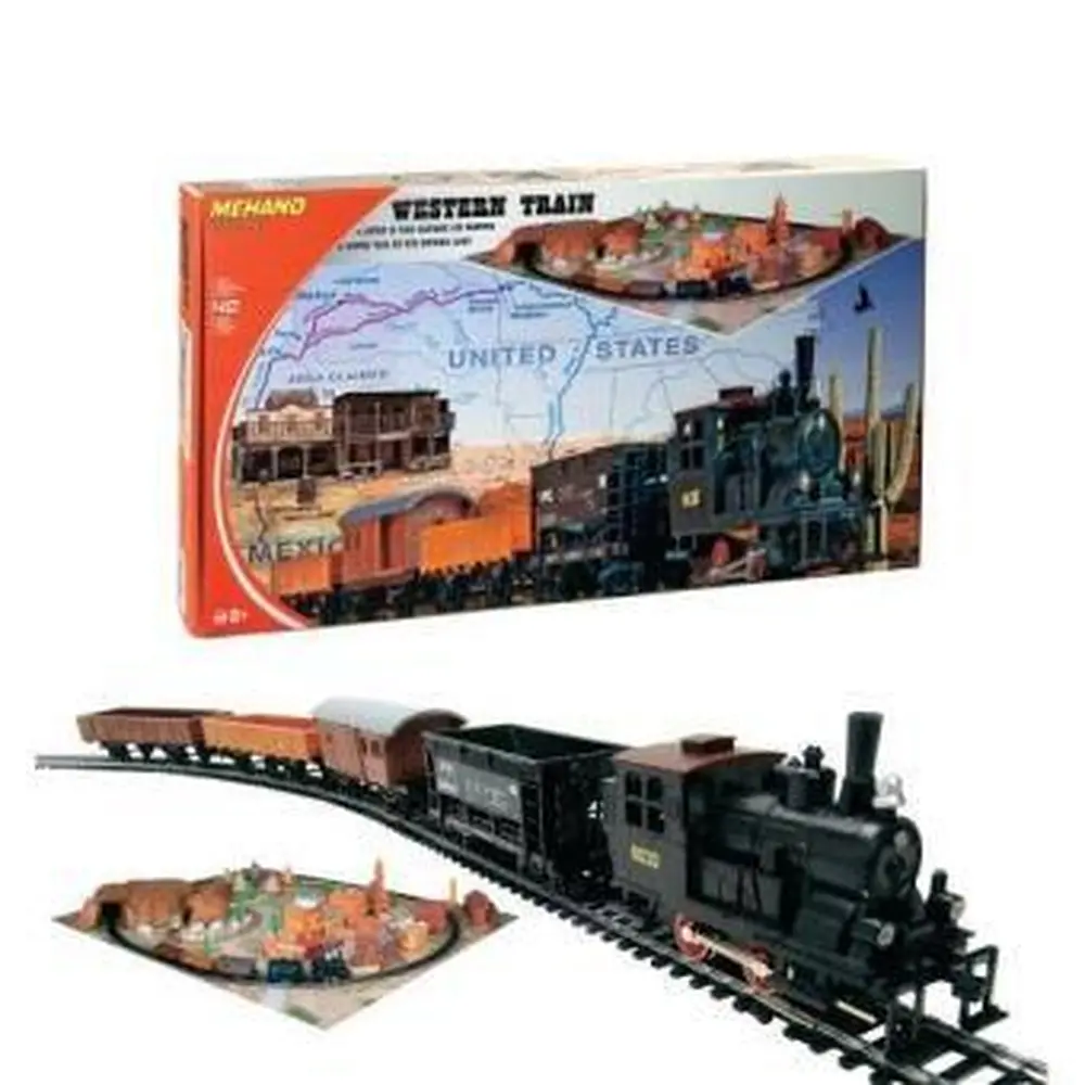 Coffret de train Western US - Mehano T109 - HO 1/87 - SNCF - Analogique
