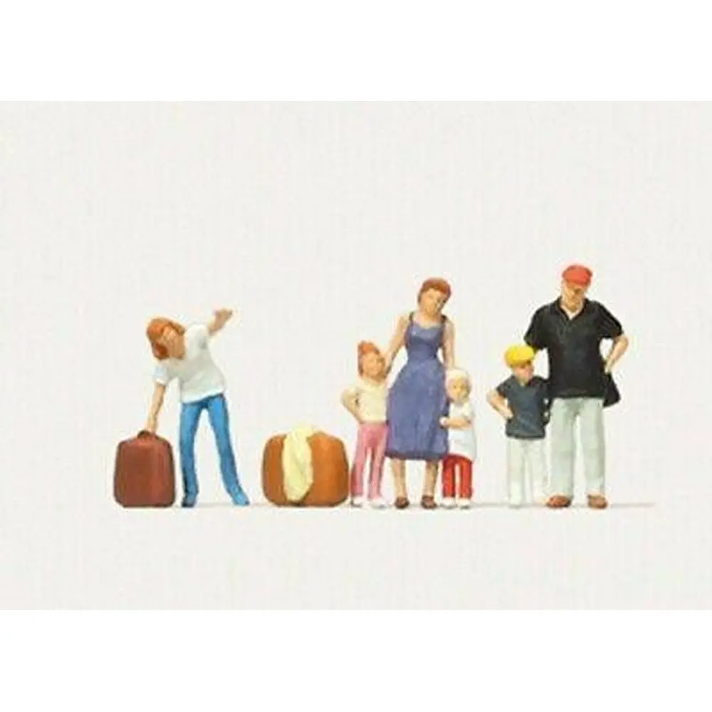 Lot de 6 personnages voyageurs Merten 0282539 en attente - TT 1/120