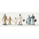 Lot 3 groupes de 2 touristes / 6 personnages - Merten 0270820 - N 1/160