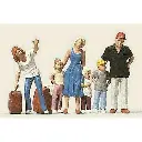 Lot de 6 personnages avec 4 valises Merten 0272539 - N 1/160