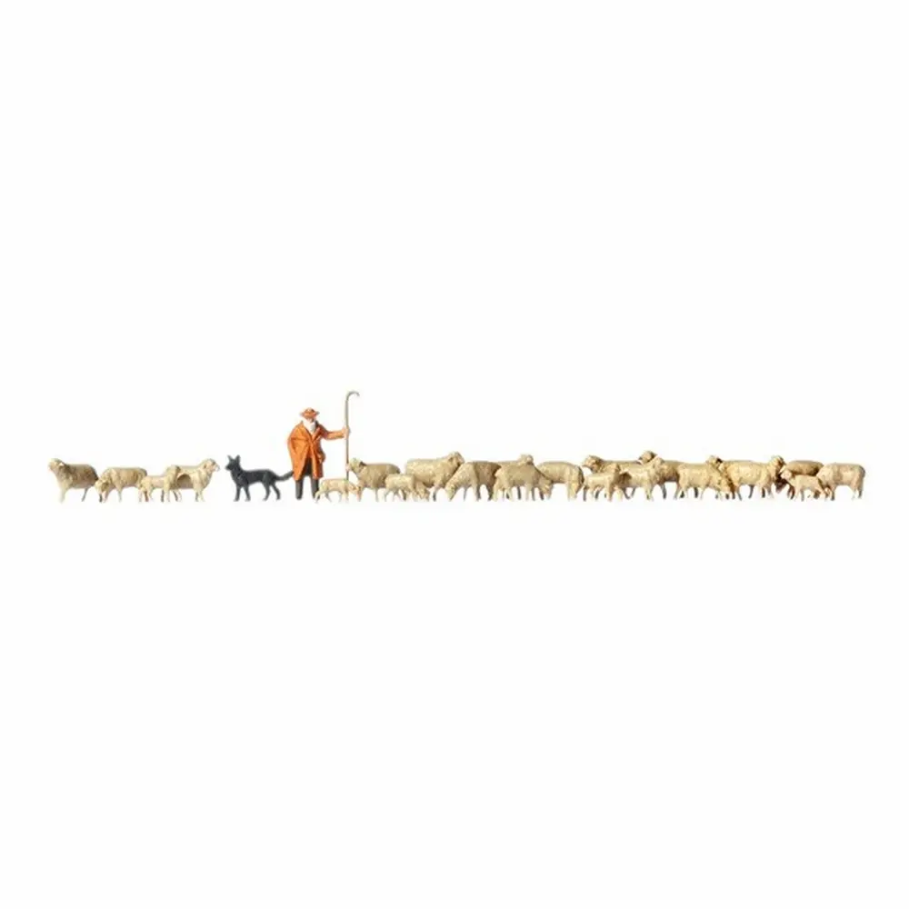  Berger avec chien et ses moutons - Merten 0272583 - N 1/160