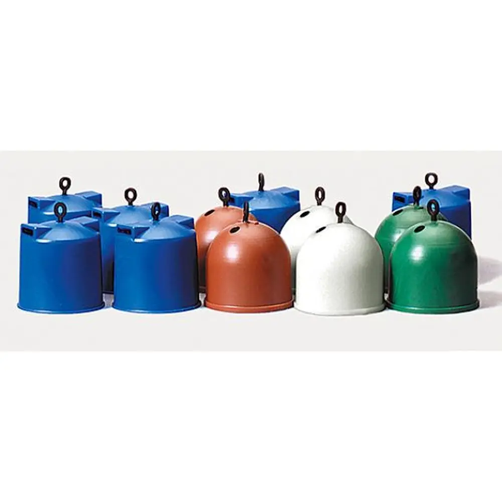 Lot de 12 Containers à papier et verres - Merten 0212520 - HO 1/87