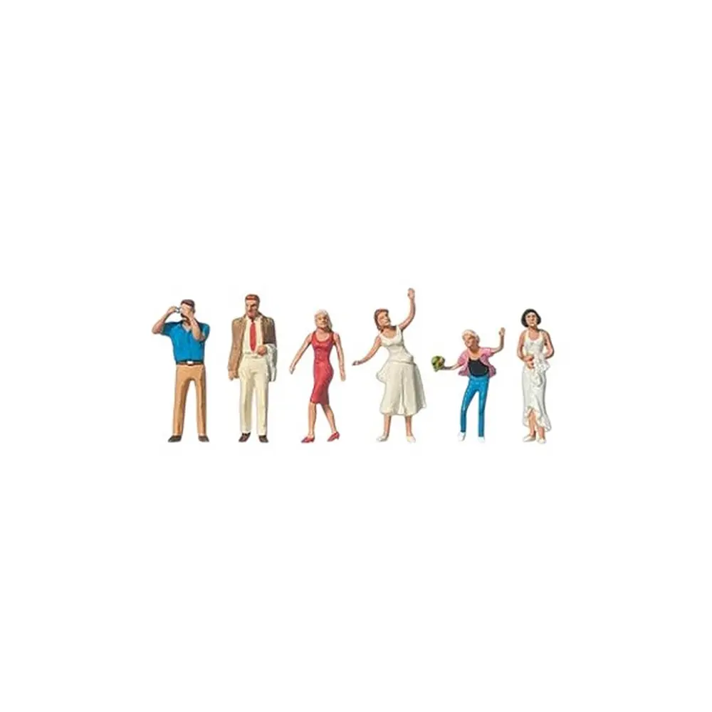 6 personnages "Réunion de famille" - Merten 0212543 - HO 1/87