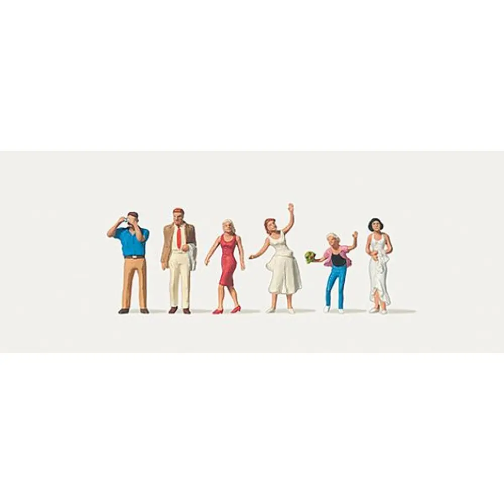 Lot de 6 personnages "Réunion de famille" - Merten 0212543 - HO 1/87