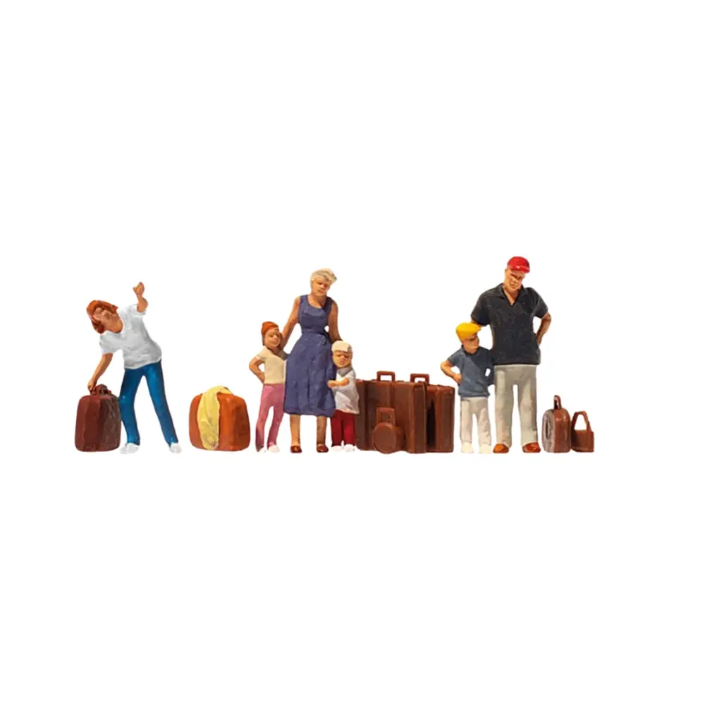 Voyageurs qui attendent - HO 1/87 - MERTEN 0212539