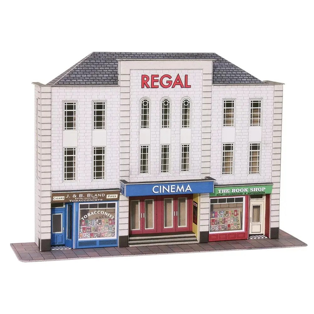 Cinéma et boutiques - Metcalfe PO206 - HO/OO
