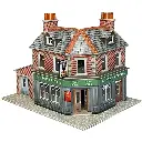 Boutique + Pub D'Angle - Brique - Metcalfe PO308 - HO 1/87