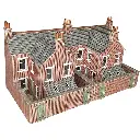 Arrière-plan de maison mitoyenne bas-relief - Metcalfe PO304 - OO/HO