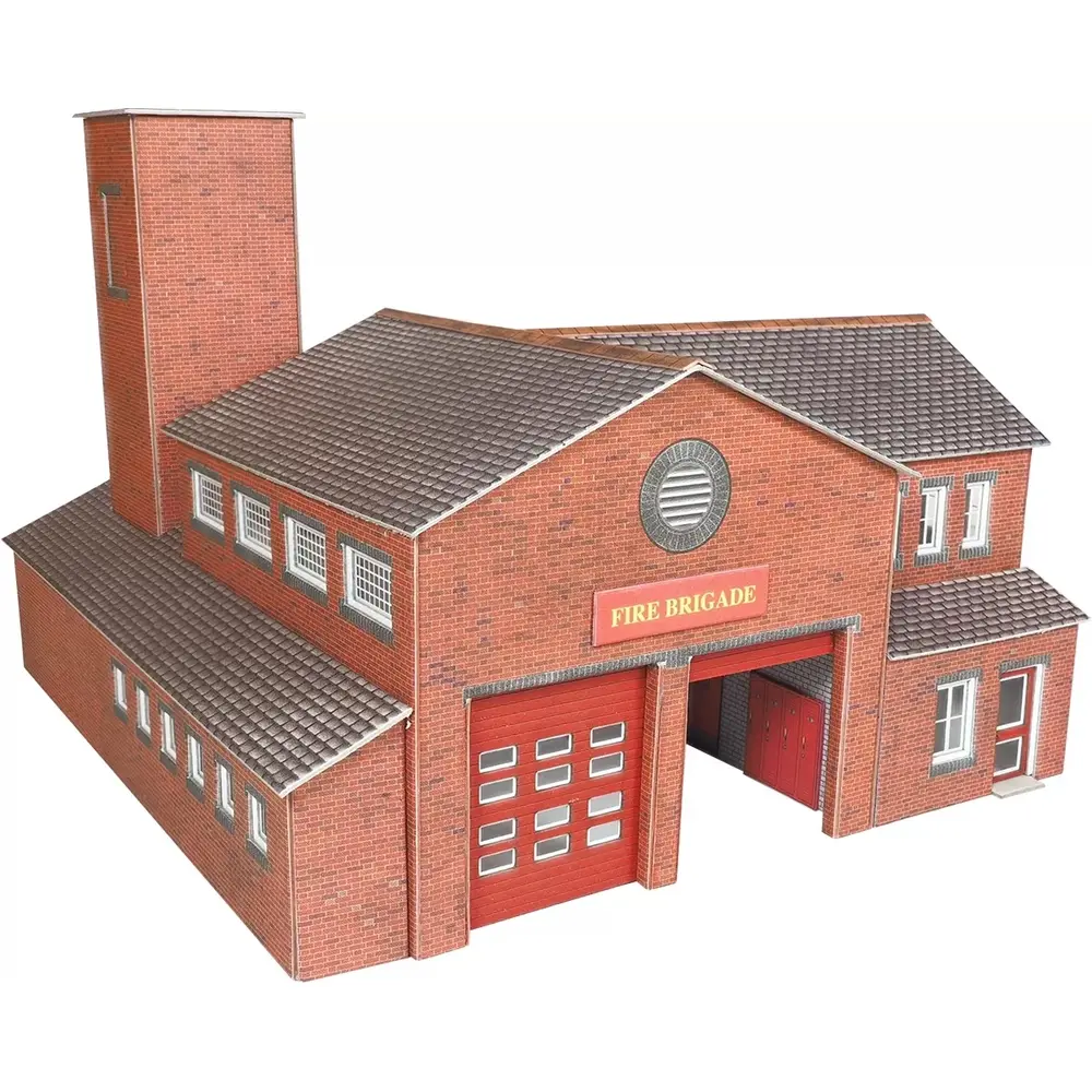 Caserne de pompiers - Metcalfe PO289 - OO/HO