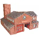 Caserne de pompiers - Metcalfe PO289 - OO/HO