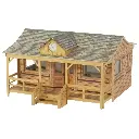 Pavillon en bois - Metcalfe PO410 - OO/HO