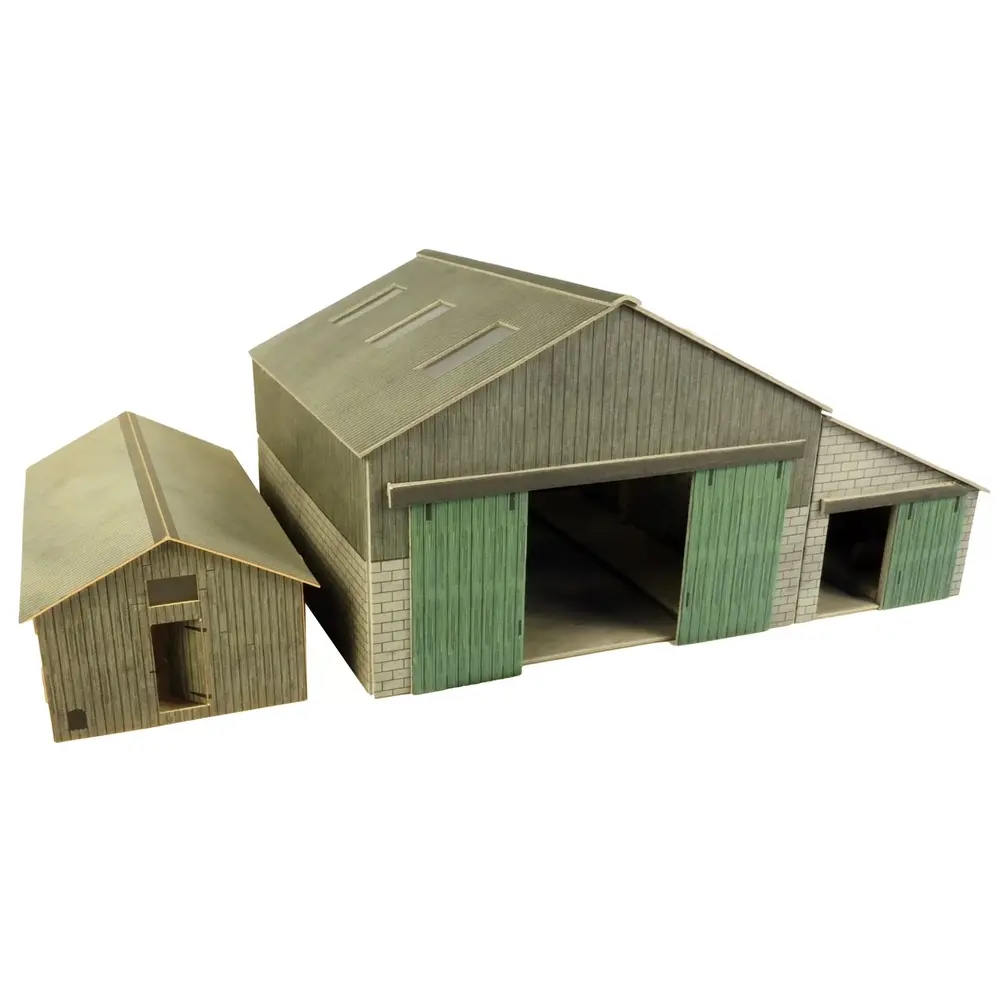 Bâtiments de ferme du manoir - Metcalfe PO252 - OO/HO