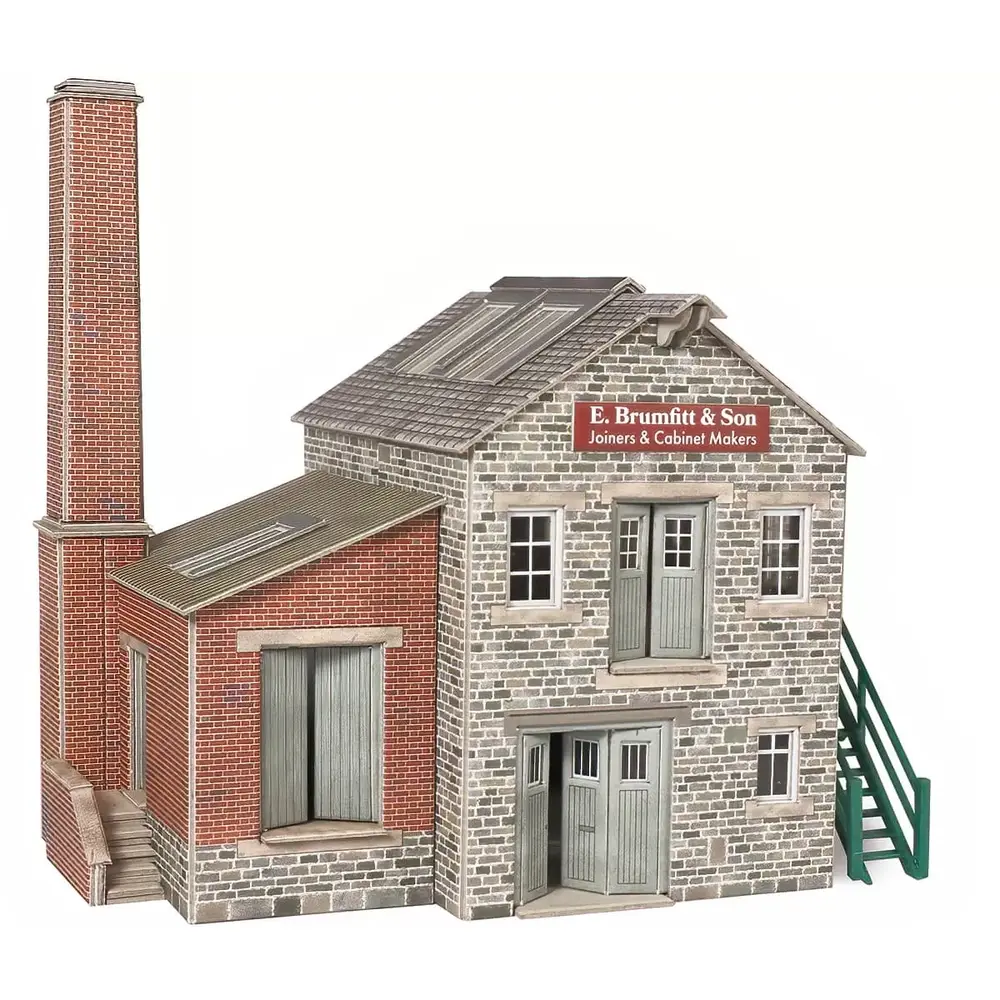 Atelier délabré - Metcalfe PO286 - OO/HO