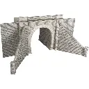 Entrées de tunnel à voie unique - Metcalfe PO243 - OO/HO