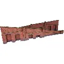 Mur de soutènement conique - Metcalfe PO248 - OO/HO