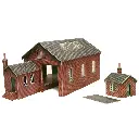 Hangar à marchandises - Metcalfe PO232 - OO/HO