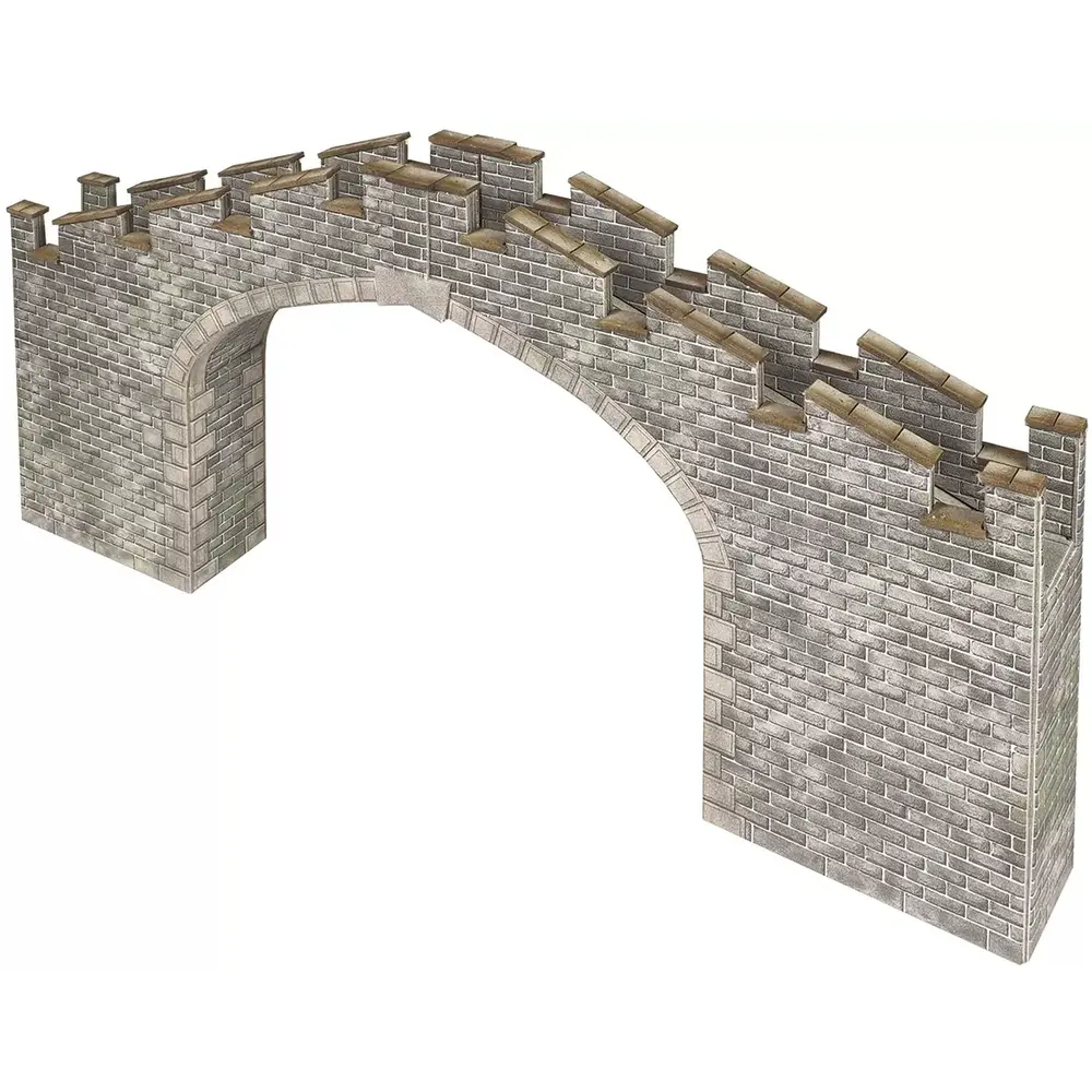 Pont du mur du château - Metcalfe PO296 - OO/HO