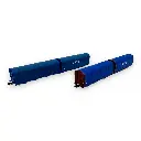 Coffret de 2 wagons bâchés - MFTrain 33070/33069 - N 1/160 - Lailps EVS - Ep VI - 2R