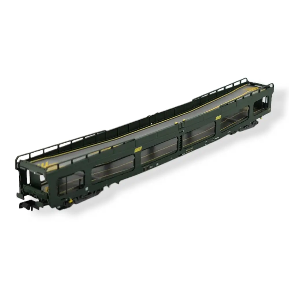Wagon de transport automobiles DDm 916 - MFNTRAIN 33299 - N : 1/160 - SNCF - EP. V
