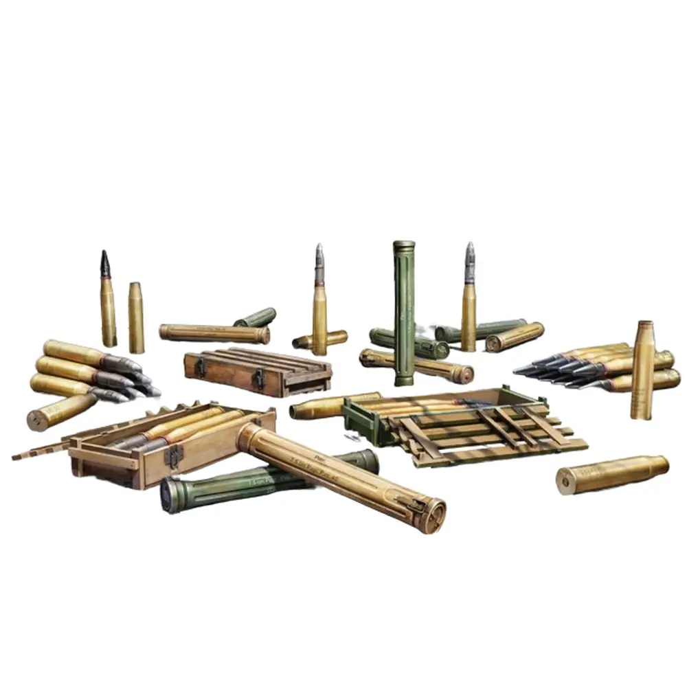 Ammo-Box/Projectile 7.5cm KwK40 - Miniart 35375 - 1/35