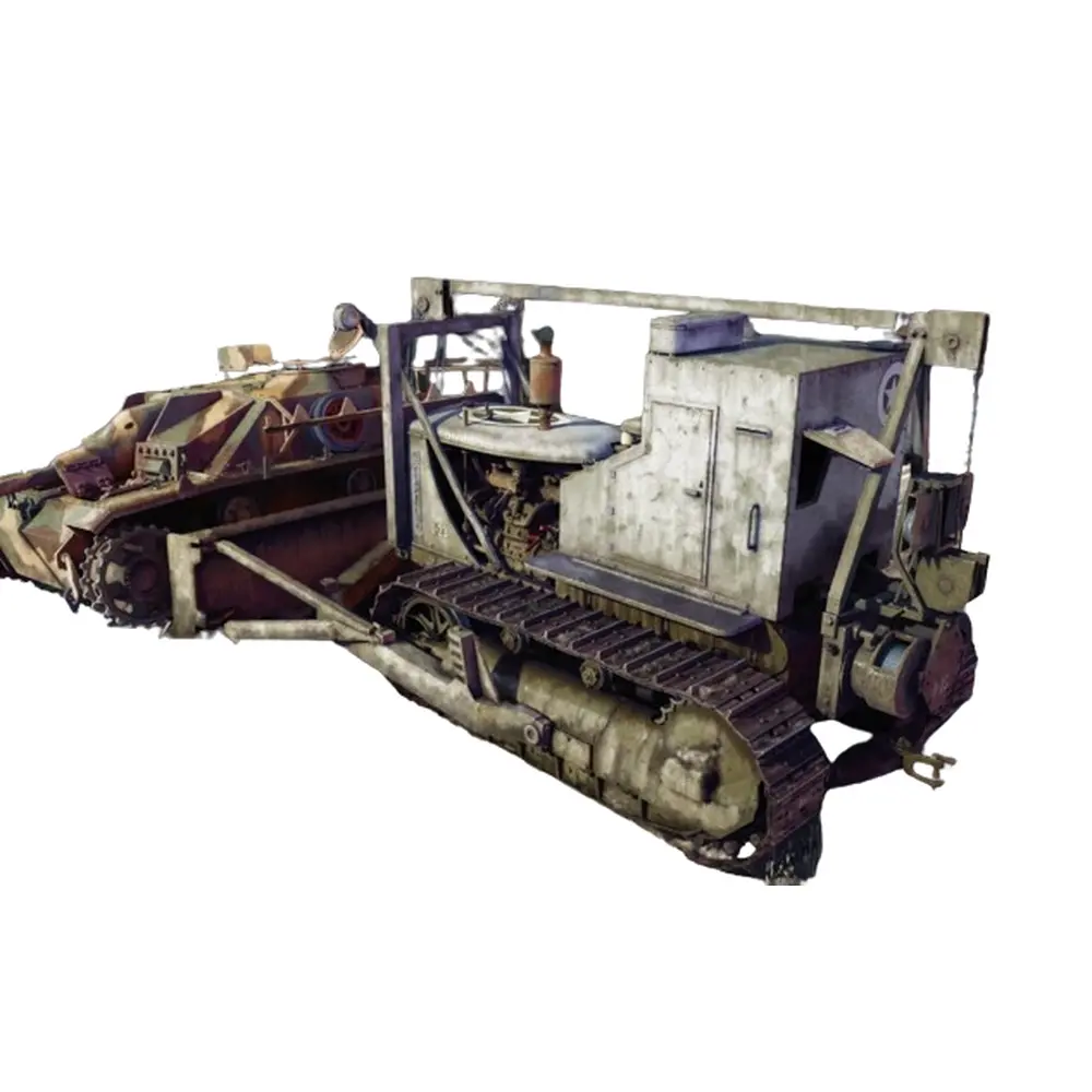 Bulldozer blindé américain - Miniart 35403 - 1/35