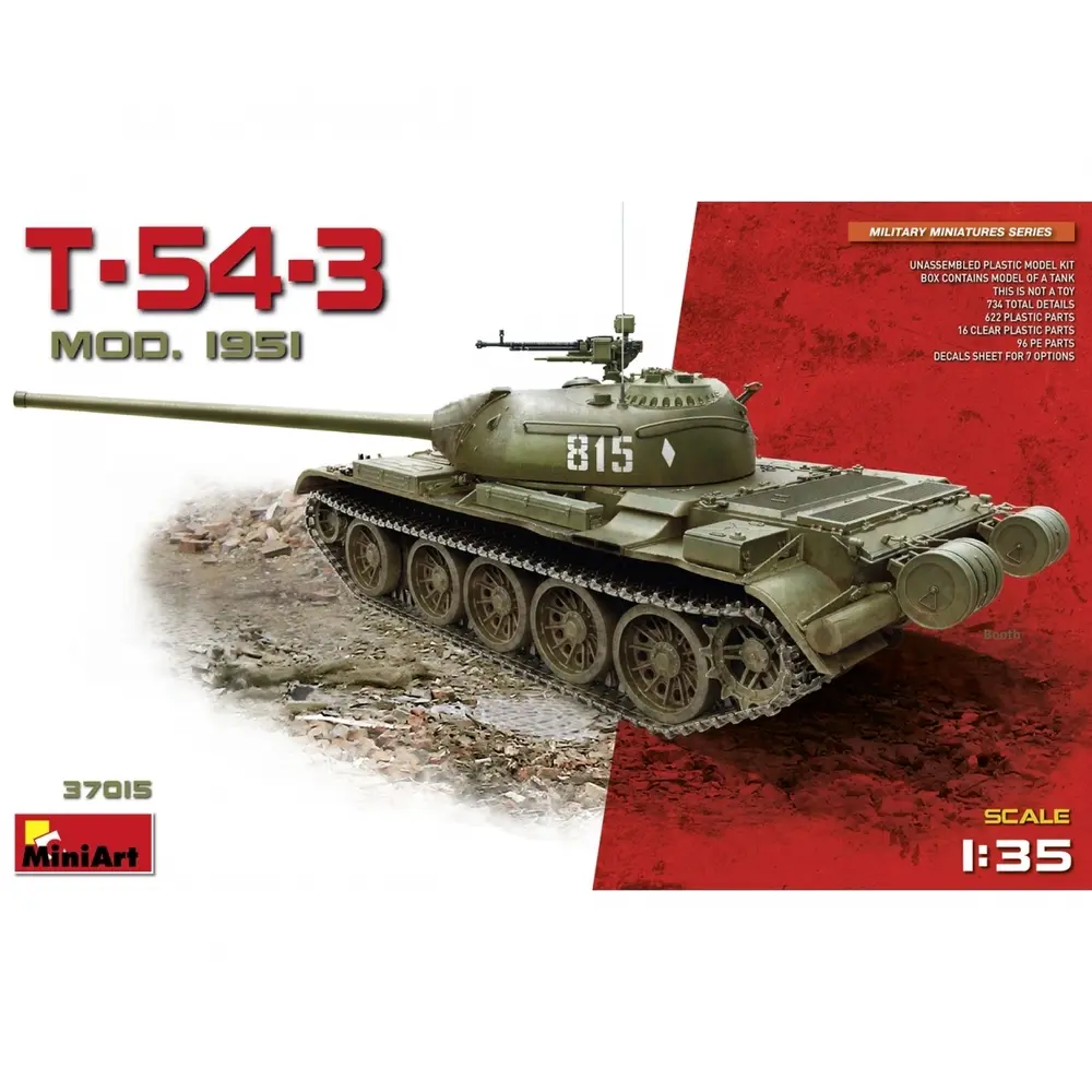 Char T-54-3 - Carson 550037015 - 1/35