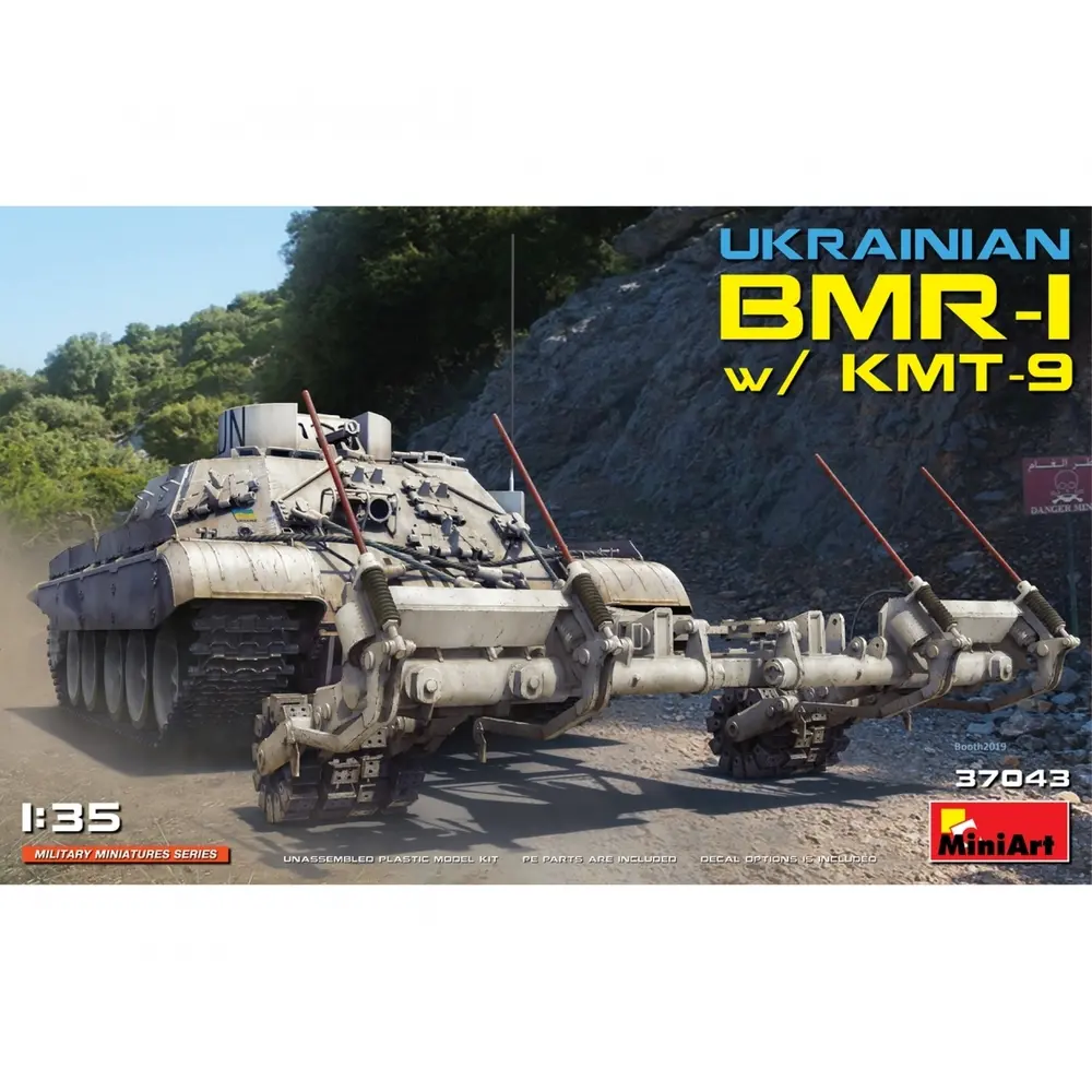BMR-1 Ukrainien avec rouleau de mines - Miniart 37043 - 1/35