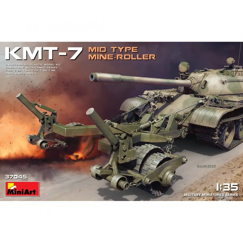 Mine-roller KMT-7 - Miniart 37045 - 1/35