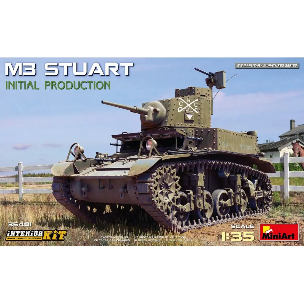M3 Stuart - MiniArt 550035401 - 1/35