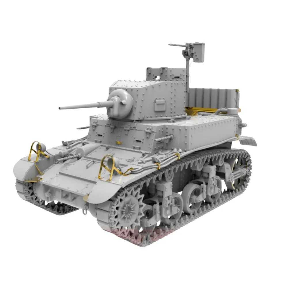 Char léger M3 Stuart - Miniart 550049005 - 1/35 - Maquette militaire