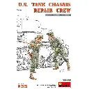 Équipe de réparation de châssis de chars américains - MiniArt 550035481 - 1/35