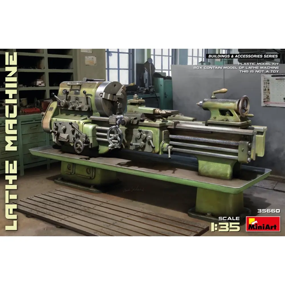 Tour à machine à assembler - Miniart 550049005 - 1/35