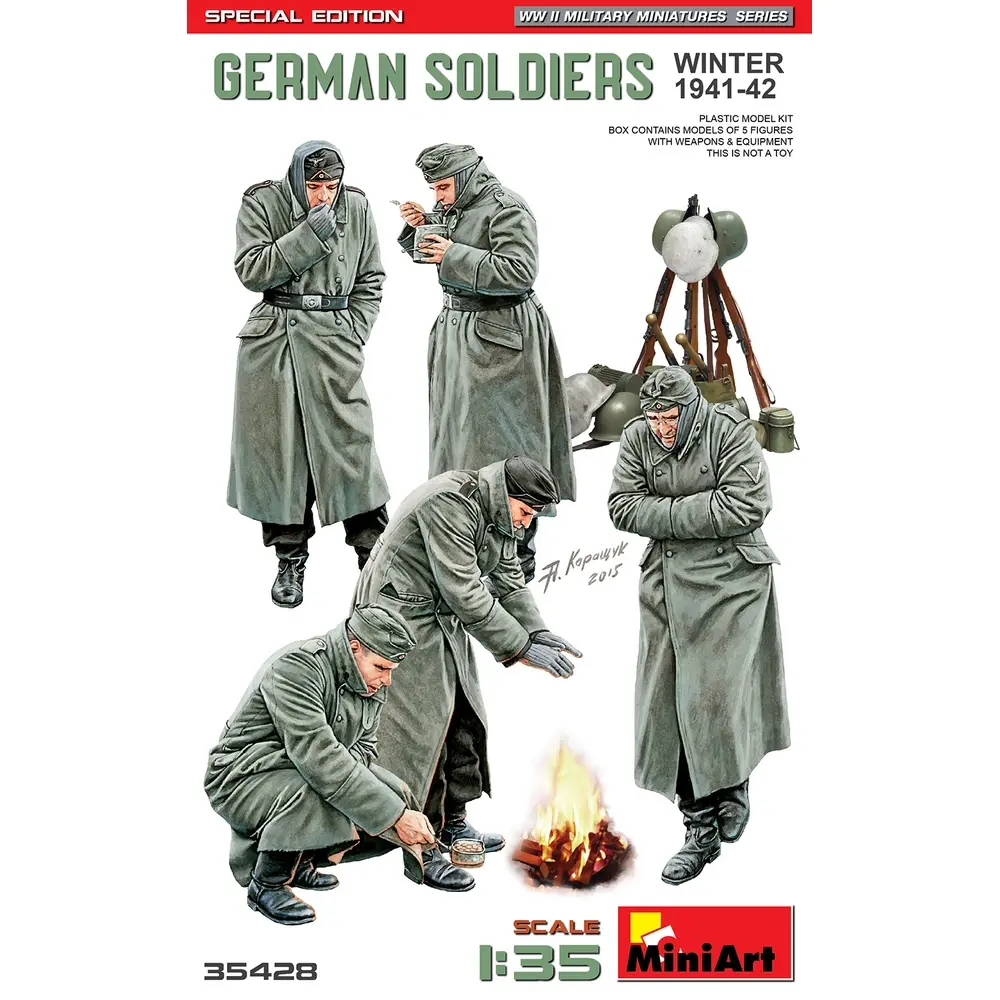 SOLDATS ALLEMANDS. HIVER 1941-42. ÉDITION SPÉCIALE - Miniart 550035428 - 1/35
