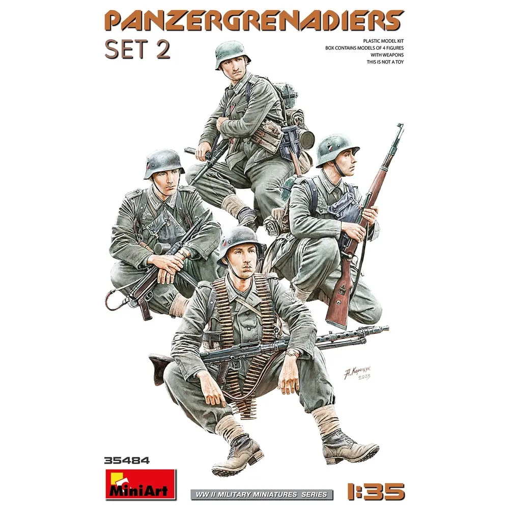 2 panzergrenadiers - MiniArt 550035484 - 1/35