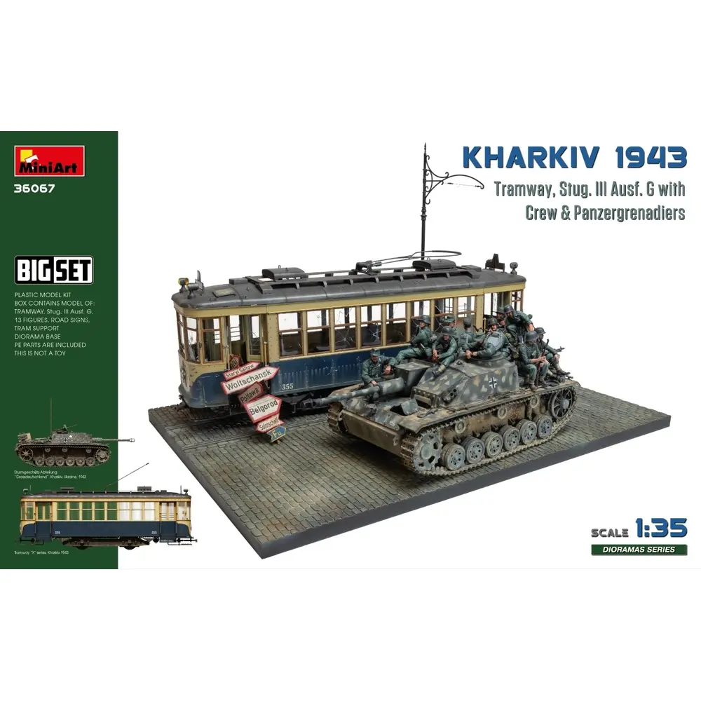 Kharkiv 1943 avec équipage - Miniart 550036067 - 1/35